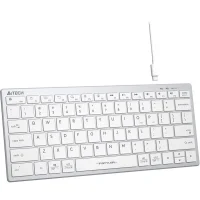 Клавиатура A4Tech Fstyler FX51 (серебристый/белый) фото 3